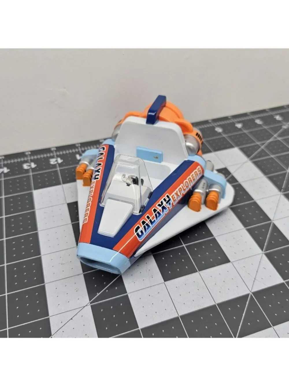 Ryan's World Galaxy Explorer Rocket Ship Blue Orange Toy Action Figure Vehicle